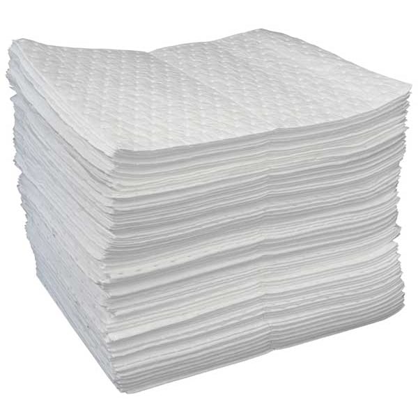 Oil-Dri Sorbents, 25 gal, 15 in x 19 in, Universal, White, Polypropylene - L90812