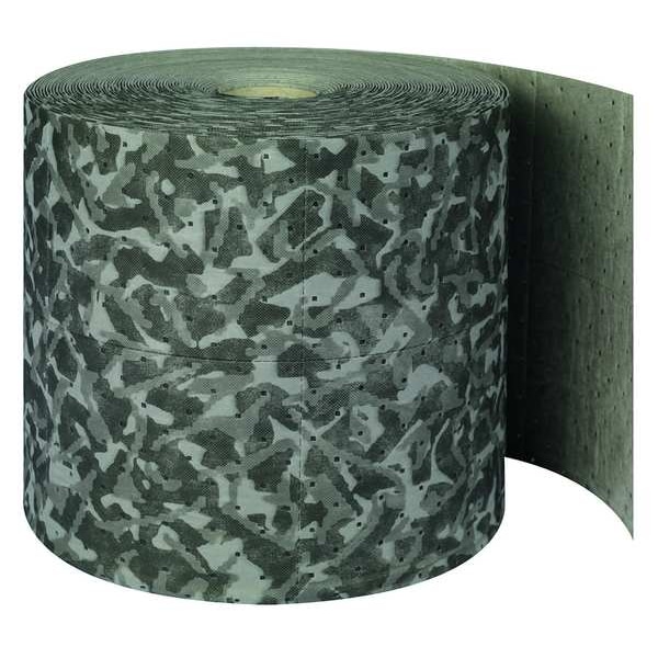 Brady Sorbents, 53 gal, 30 in x 150 ft, Universal, Gray, Polypropylene - BM30