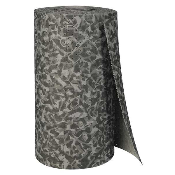 Brady Sorbents, 53 gal, 30 in x 150 ft, Universal, Gray, Polypropylene - BM30