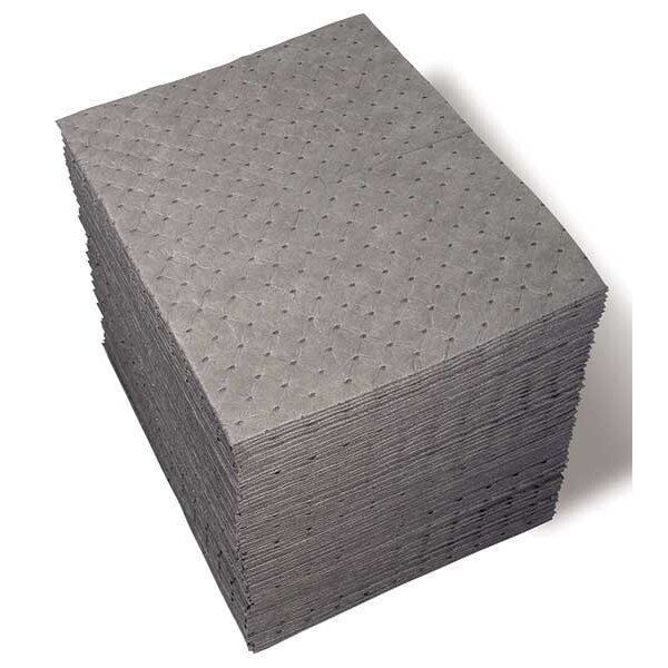 Brady Sorbents, 19 gal, 15 in x 19 in, Universal, Gray, Polypropylene - UXT100