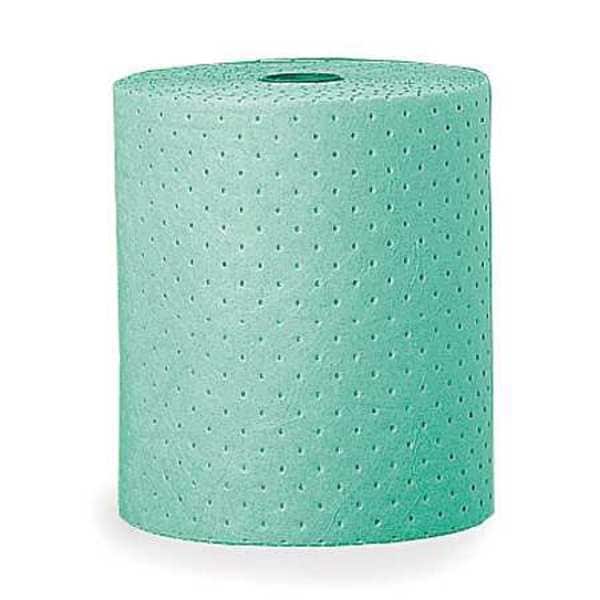 Zoro Select Sorbents, 50 gal, Chemical, Hazmat, Green, Polypropylene - 23731G