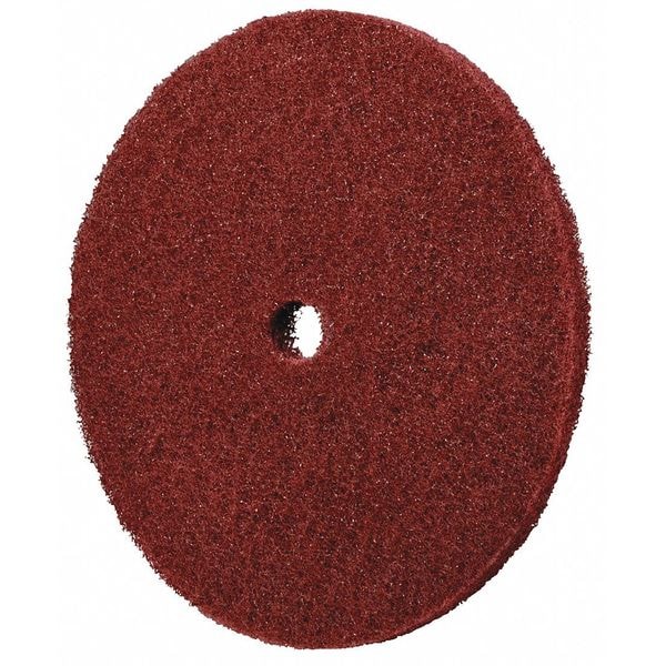 Disco de Fibra Scotch-Brite, 10" de diámetro, Orificio de Montaje de 1" - 7010365631