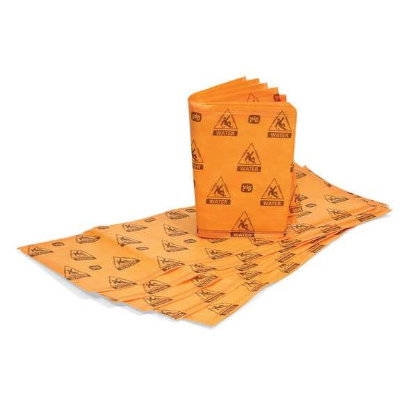 Pig Sorbents, 35 gal, 14.5 in x 39 in, Water, Orange, Polypropylene - WTR017