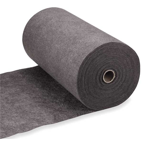 Oil-Dri Sorbents, 54 gal, 3 ft x 300 ft, Universal, Gray, Polypropylene - L90861