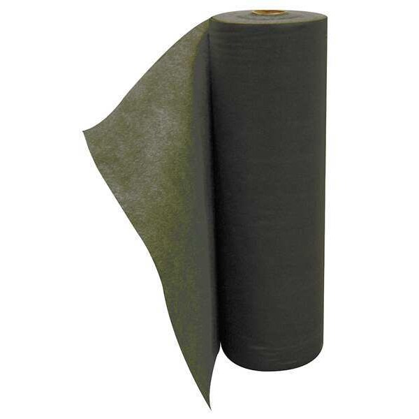 Spilfyter Sorbents, 40 gal, 3 ft x 300 ft, Universal, Gray, Polypropylene - TR-95