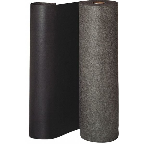 Spilltech Sorbents, 13 gal, 3 ft x 100 ft, Universal, Gray, Polypropylene - PBR100
