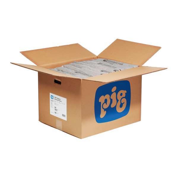 Pig Sorbents, 20 gal, 3 in x 42 in, Universal, Gray, Corn Cob - 404