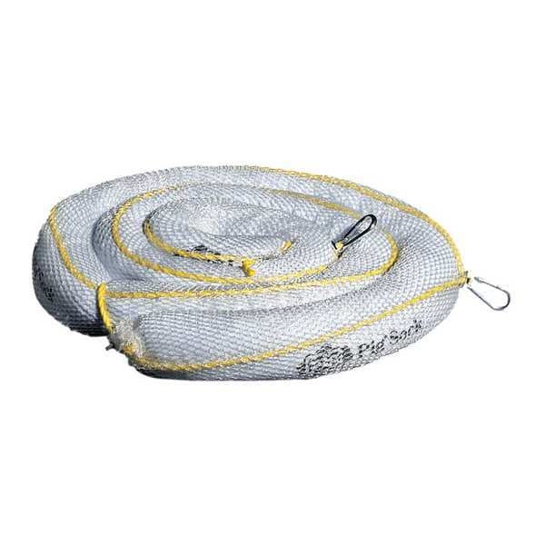 Pig Sorbents, 16 gal, 3 in x 10 ft, Oil, White, Polypropylene - BOM406