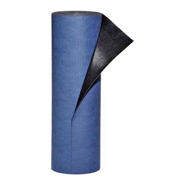 Pig Sorbents, 5 gal, 32 in x 50 ft, Universal, Blue, Polyester, Polypropylene - MAT3250