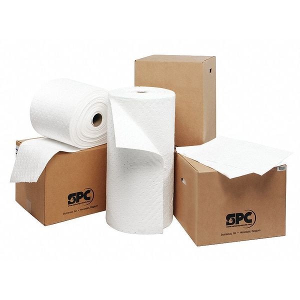 Brady Sorbents, 26 gal, 15 in x 19 in, Oil, White, Polypropylene - OP100-2