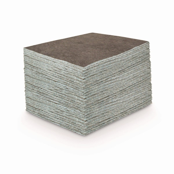 Toolbox DuraSoak Universal Sorbents Medium Duty Pad, 0.26 gal, 15 x 19, 100PK - 23200