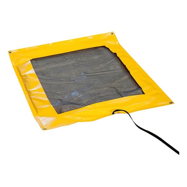 Enpac Sorbents, 1 gal, Oil, Gray, Yellow, PVC - 5650-YE