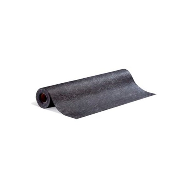 Spilltech Spill Tech Floor Grabber‚Ñ¢ High Traffic Mat, Black, 50'L x 48"W, 1 Roll - NRT4850S-BK