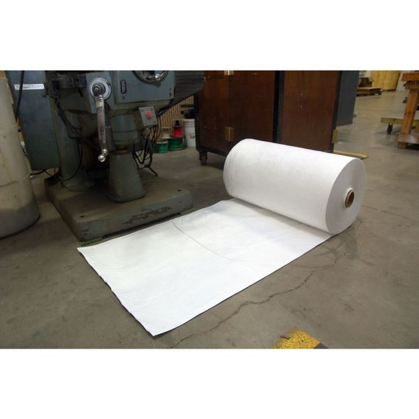 Streetfyter Sorbents, 54 gal, 32 in x 150 ft, Oil, White, Polypropylene - SFO-90BX