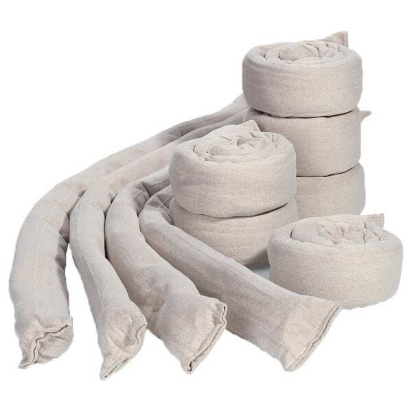 Pig Sorbents, 2 5/8 gal, 3 in x 38 in, Water, Tan, Polyester - WTR019-TN