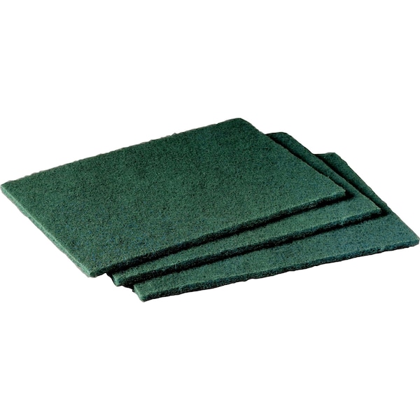 Scotch-Brite Scotch-Brite, Green Scouring Pad, 6 in x 9 in, 10 PK - 96CC