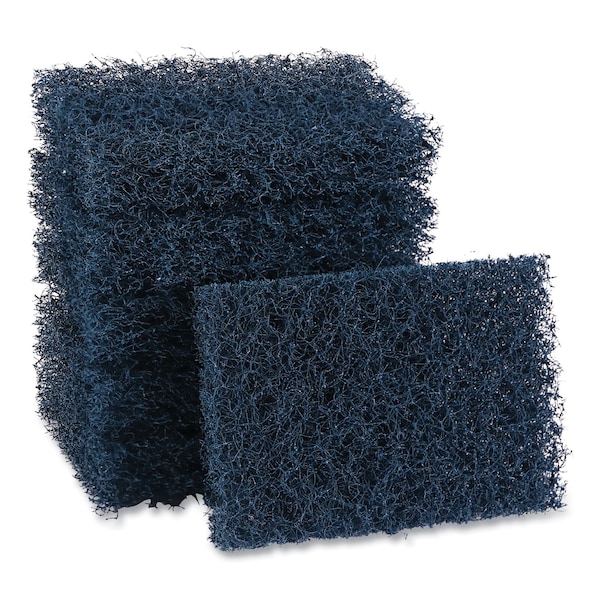 Boardwalk Extra Heavy-Duty Scour Pad, 3 1/2 x 5, Blue/Gray, PK20 - 88BWK HD