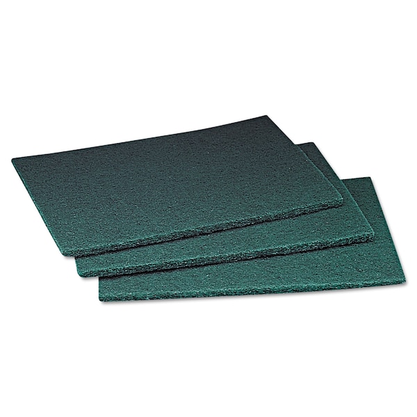 Scotch-Brite Commercial Scouring Pad, 6x9, 60, PK60 - 96