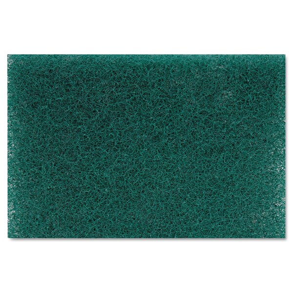 Premiere Pads ScourFloorPds, HeavyDuty, 6"X9", Green, PK15 - 54913