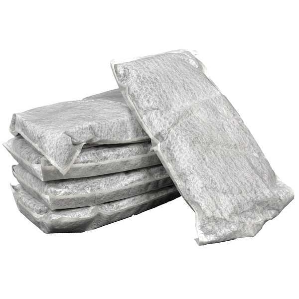Spilfyter Sorbents, 20 gal, 18 in x 18 in, HazMat, Yellow, Polypropylene - S2-62
