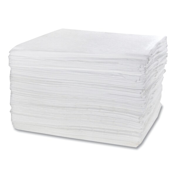 Hospeco Sorbents, 0.14 gal, White, 200 PK - OS-SRB-P