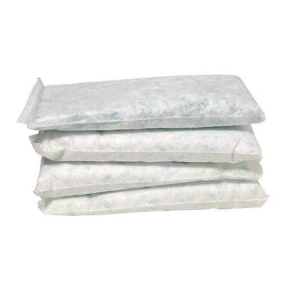 Spilfyter Sorbents, 5 gal, 8 in x 17 in, Oil, White, Polypropylene - M-66