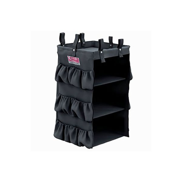 Suncast Suncast 3 Sided Bag w/ Shelves for Suncast Commercial Housekeeping Carts - HKCBAG03D