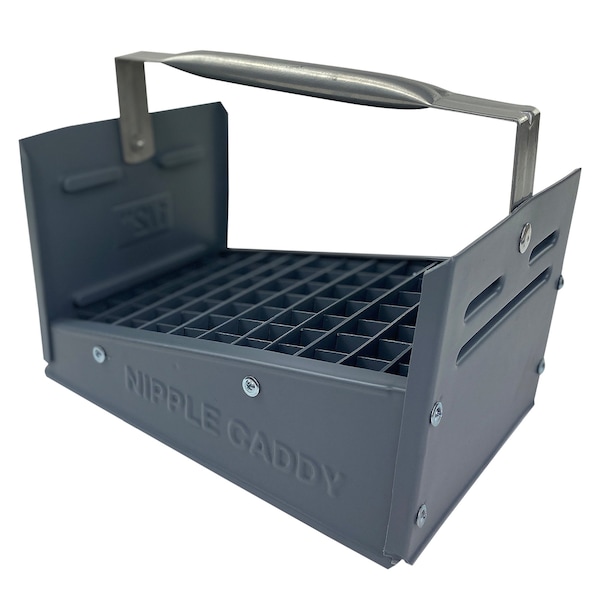American Built Pro Nipple Caddy, 12 in Nipples  polyethylene , 77 pc Capacity - T1005 P1