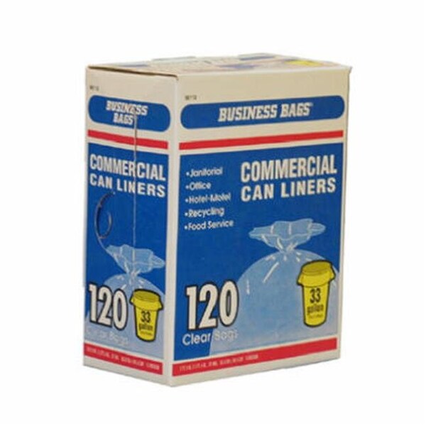 Berry Plastics Berry Plastics 618632 Large Institutional Trash Bag; 120 Count 33 Gallon - 430405