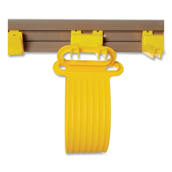 Rubbermaid Commercial Closet Organizer/Tool Holder, 34w x 3.25d x 4.25h, Gray - FG199300GRAY