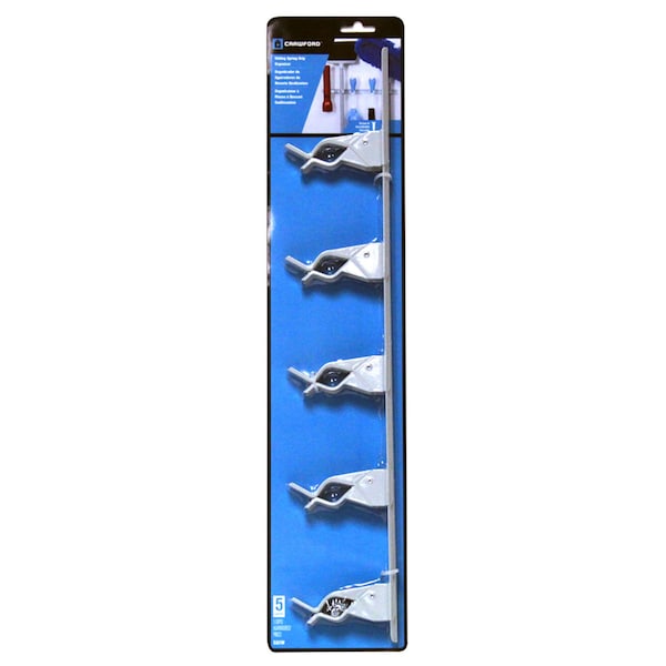 Crawford Crawford White Steel Hanger Holder 5 lb. cap. 1 pk - SG5W