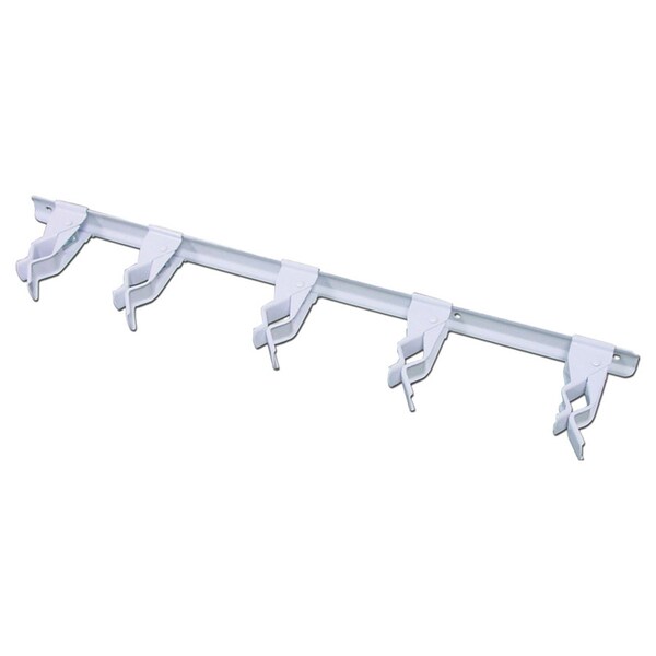 Crawford Crawford White Steel Hanger Holder 5 lb. cap. 1 pk - SG5W