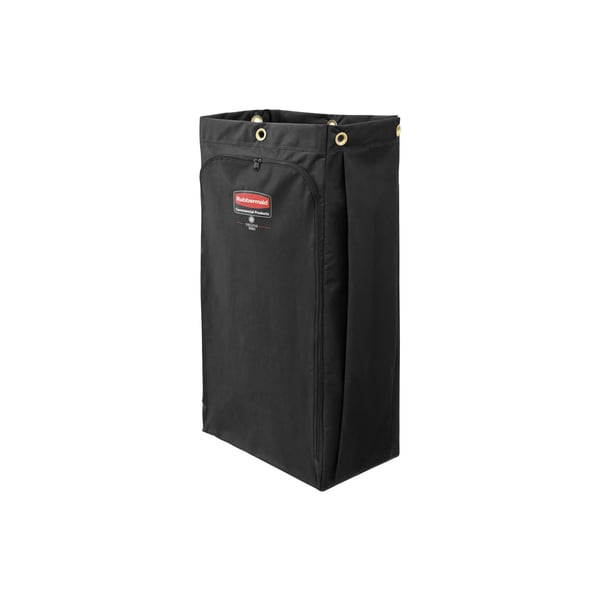 Rubbermaid Commercial Rubbermaid® Replacement Bag for Housekeeping Cart, 11" x 17" x 33", Black, 1/Each - RUB198