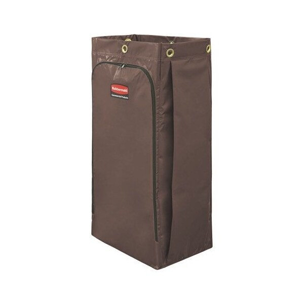 Rubbermaid Commercial Brown Vinyl Bag, Rubbermaid, 34 Gal - 1966885
