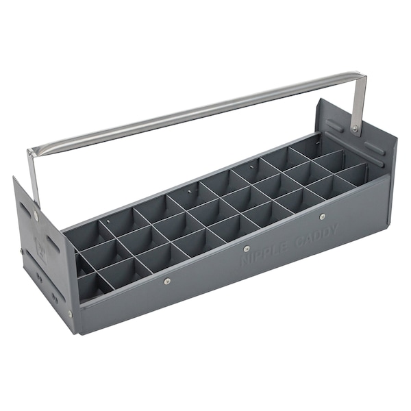 American Built Pro Nipple Caddy, 2 in Nipples  Polyethylene, 27 pc Capacity - T1020 P1
