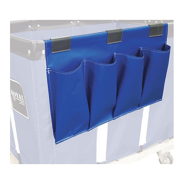 Royal Basket Trucks Janitorial Organizer, Blue - R00-BBX-JSN