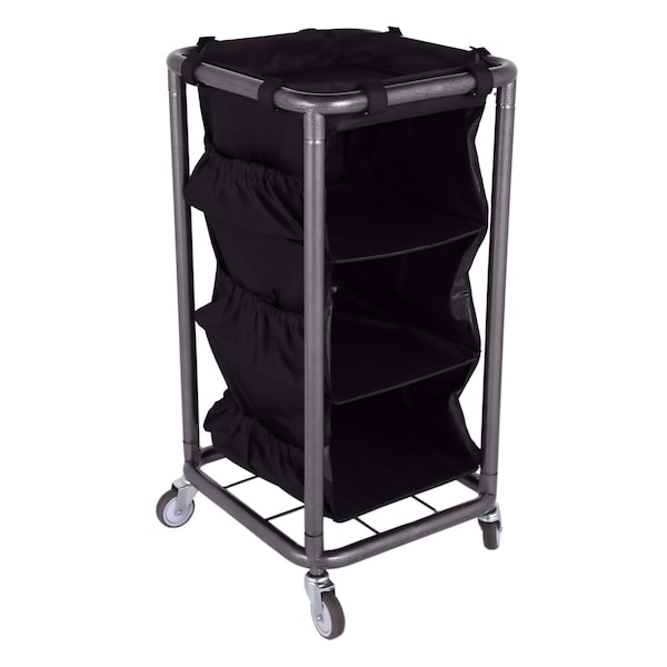 Hospitality 1 Source Xduty Xpress Cart, Hammertone Finish/Bla - XDXP01