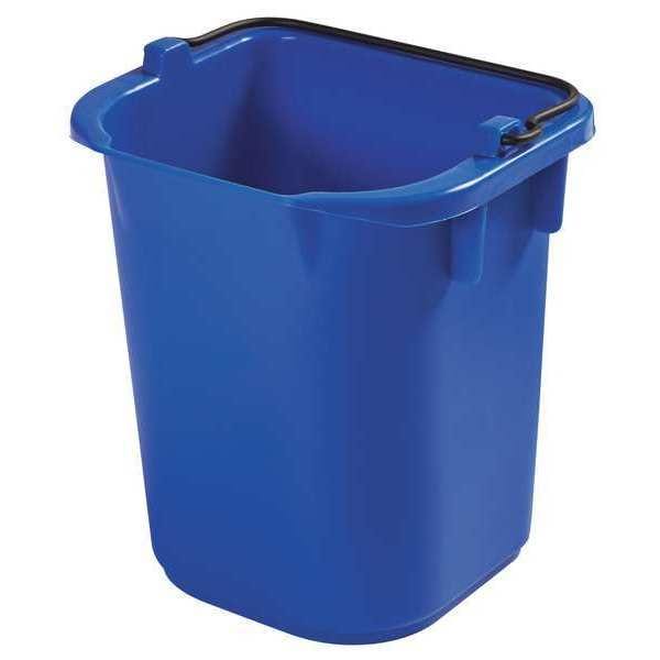 Rubbermaid Commercial Disinfecting Pail, 5 qt, Blue - 1857376