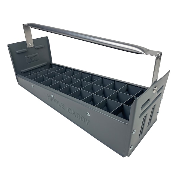 American Built Pro Nipple Caddy, 112 in Nipples   Polyethylene, 30 pc Capacity - T1015 P1