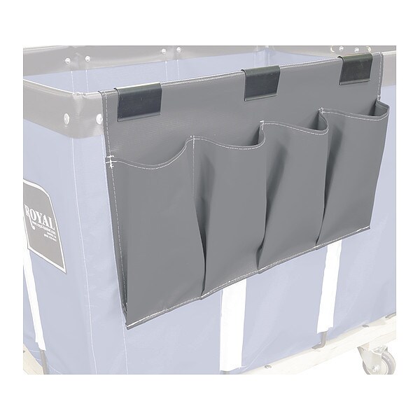 Royal Basket Trucks Janitorial Organizer, Gray - R00-GGX-JSN