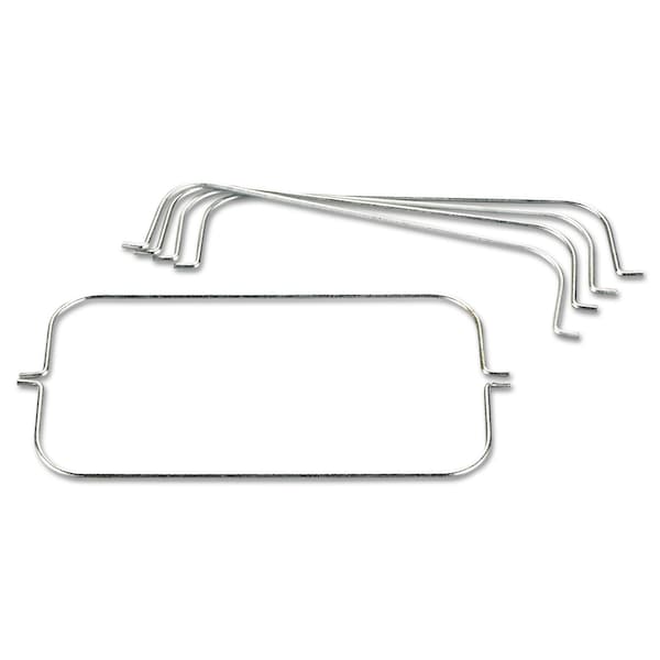 Rubbermaid Commercial Tri-Wire Waste Bag Holder Kit, For Rubbermaid Cleaning Carts, Steel - FG9T89010000