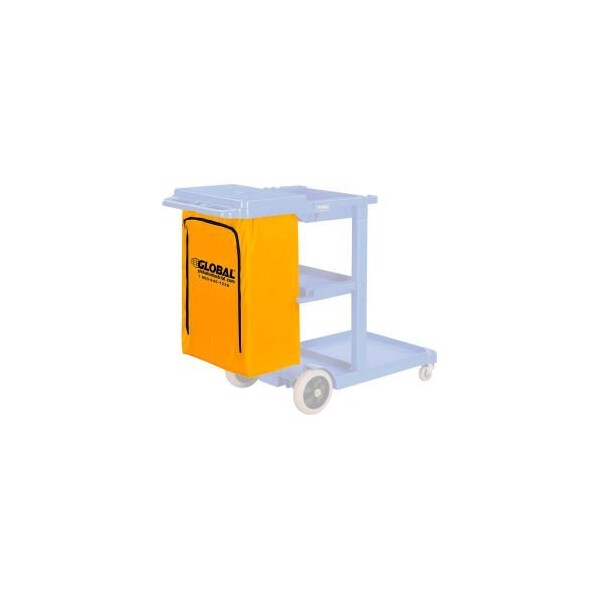 Global Equipment Replacement Vinyl Bag for Janitorial Cart - CA1700B