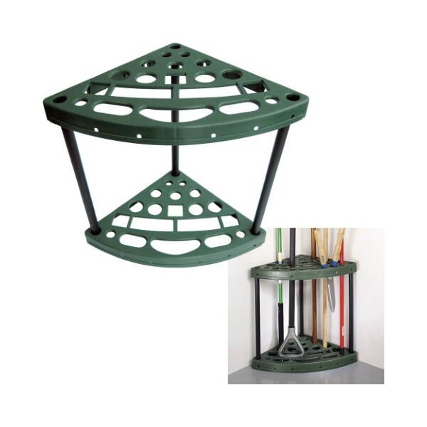 Hastings Home Hastings Home Yard Tool Corner Storage Rack - 784921BEV