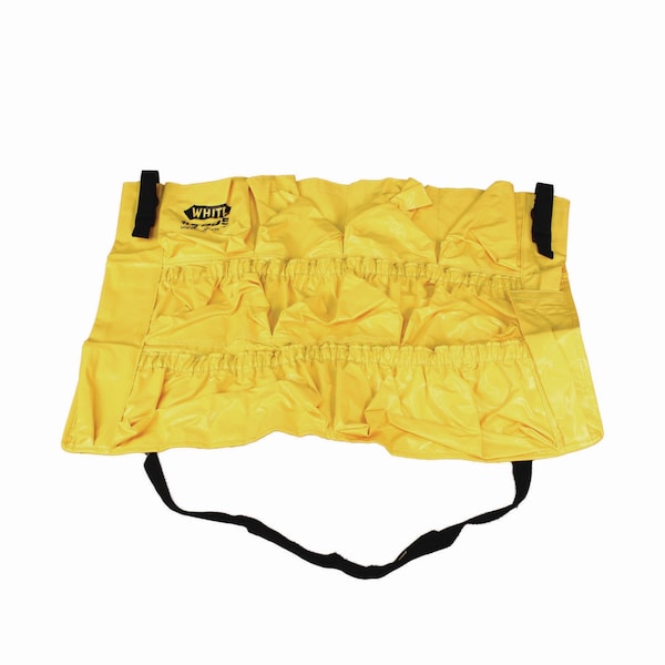 Impact Products Gator Caddy Vinyl Yellow Bag, 9 Pockets, 20w x 20.5h, Yellow - IMP 7705