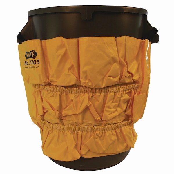 Impact Products Gator Caddy Vinyl Yellow Bag, 9 Pockets, 20w x 20.5h, Yellow - IMP 7705
