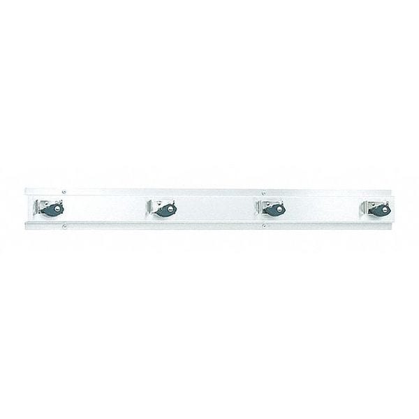 Bradley Mop & Broom Holder, Stainless Steel - 9954-000000-GR