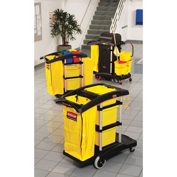 Rubbermaid Commercial Organizing Bin, Yellow - FG9T8400YEL