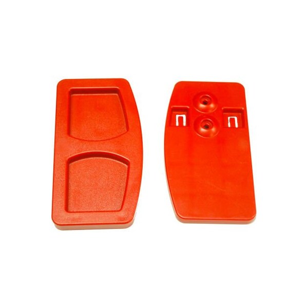 Specialmade Goods And Services Rubbermaid Door Latch for Mega Brute Waste Collector, Red - - FG9W71L5RED