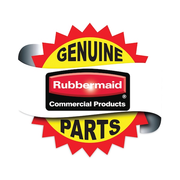 Rubbermaid Commercial Rubber Tool Grips for HYGEN Microfiber Cleaning Carts, Black - FG9T73M5BLA