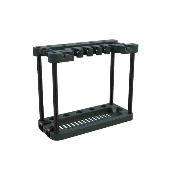 Fleming Supply Fleming Supply Garden Storage Stand, Holds and Organizes 40 Outdoor Tools, Shovels, Rakes, Brooms - 715857RXA